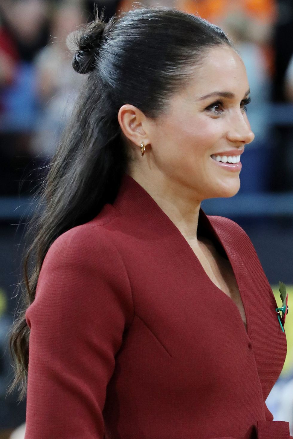 duchess of sussex royal tour hairstyles   meghan markle's beauty evolution
