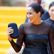 london, united kingdom july 14 embargoed for publication in uk newspapers until 24 hours after create date and time meghan, duchess of sussex attends the lion king european premiere at leicester square on july 14, 2019 in london, england photo by max mumbyindigogetty images