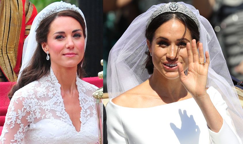 Kate Middletons Hairstyle Vibe Totally Changed Between Her Childrens  Christenings  Glamour