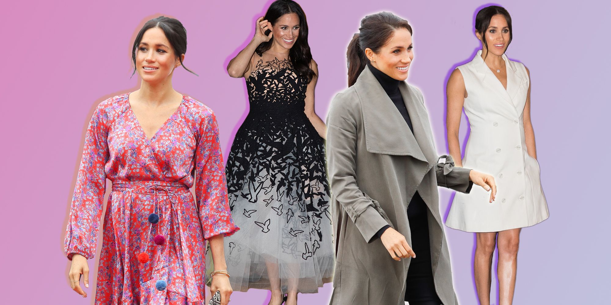 Meghan markle outlet tour dresses