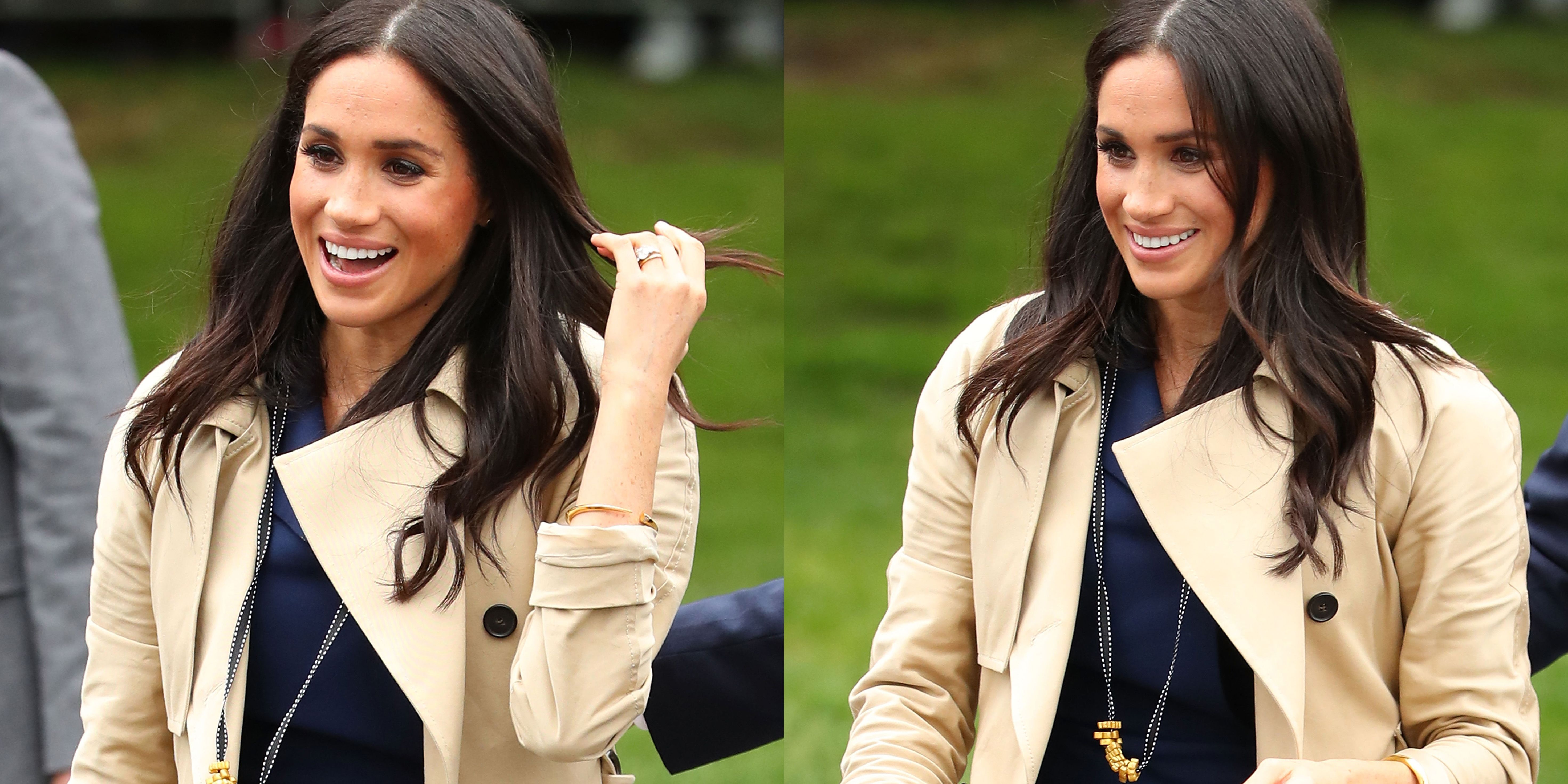 meghan markle pasta necklace