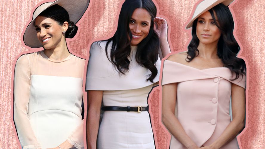 The Best Neutral Colour Scheme Is an Ivory Dress and Camel Coloured Coat, Meghan Markle Lives by These Style Rules, Whether She Knows It or Not