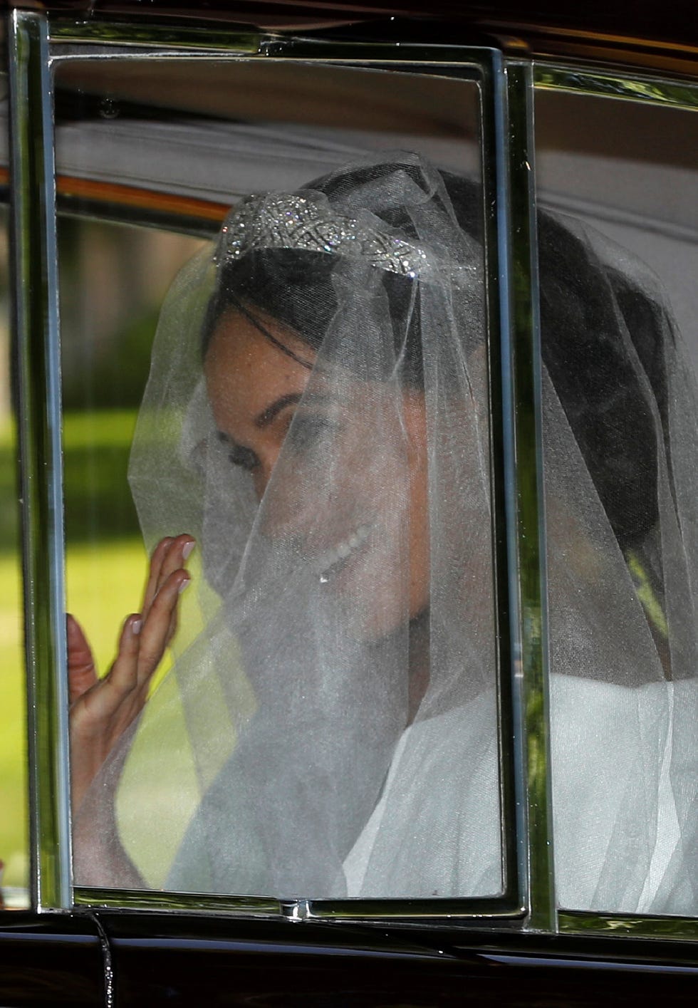 Meghan Markle vestida de novia