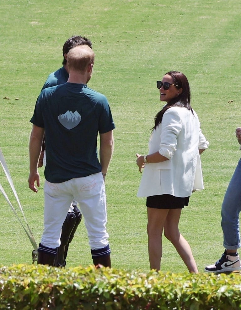 See Meghan Markle’s Off-Duty Sports Club Style at Prince Harry Polo Match