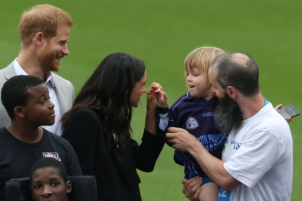 Meghan Markle and Prince Harry Acted Like Total Parents During Their Ireland Visit