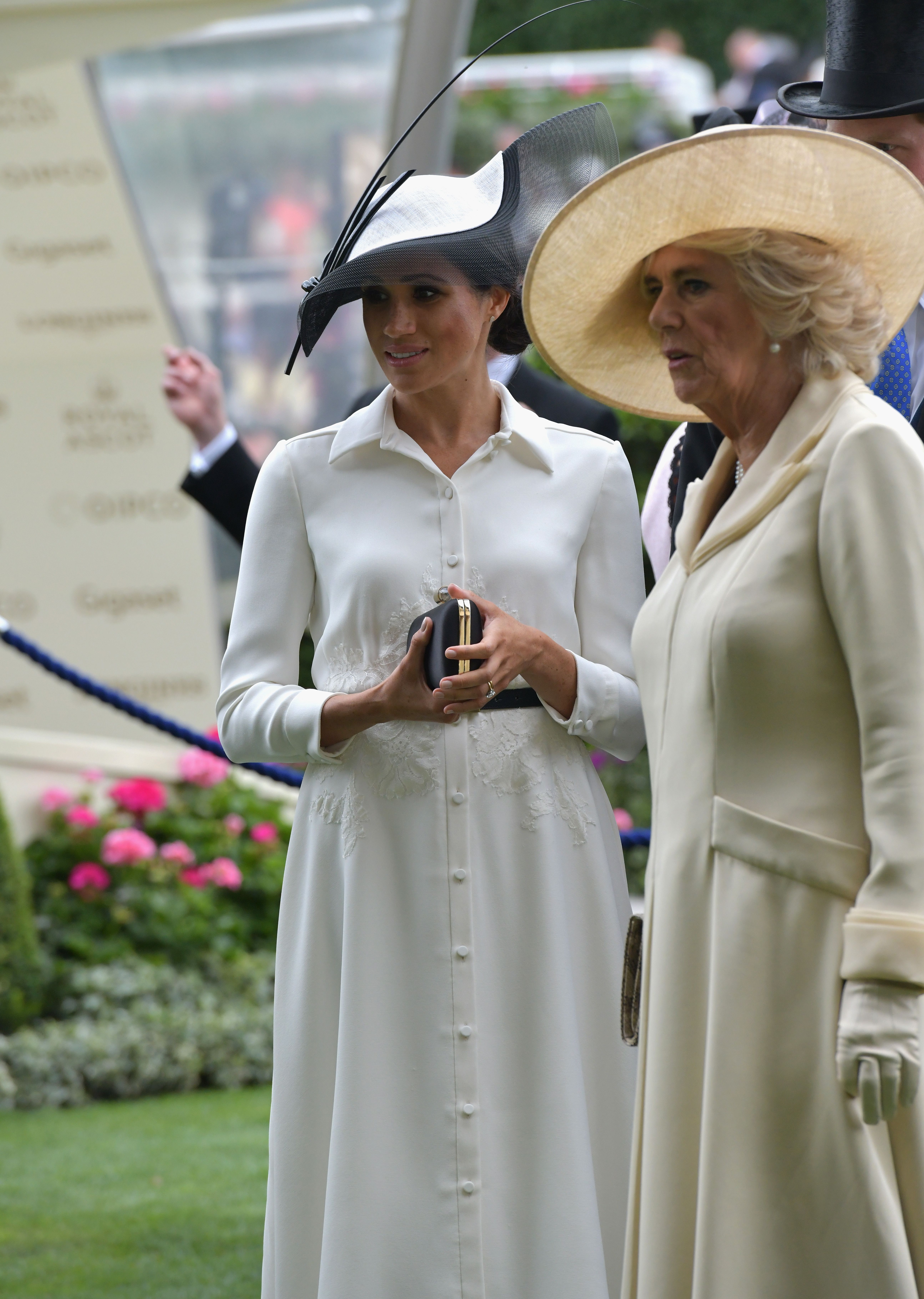 Meghan Markle Makes Royal Ascot Debut Photos of Meghan and Prince Harry in a Carriage at Royal Ascot 2018