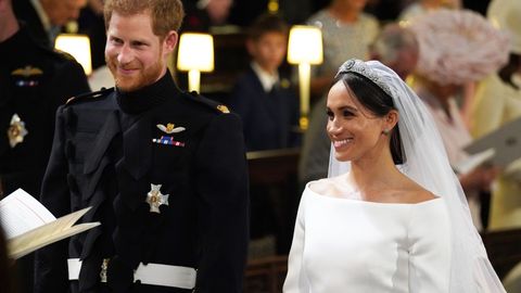 preview for Meghan Markle And Prince Harry Shared A Secret Moment On The Altar