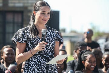 meghan markle george floyd racism speech