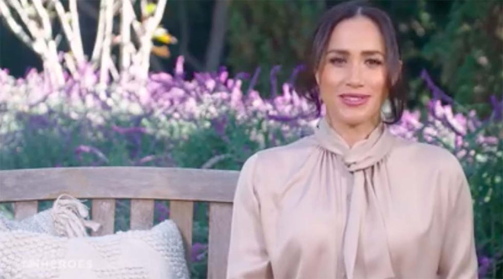 meghan markle reaparece en televisión