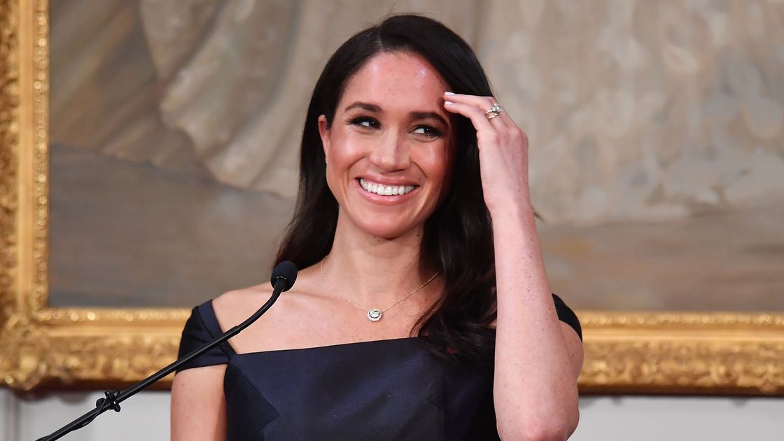 preview for Meghan Markle makes speech for Girl Up leadership summit