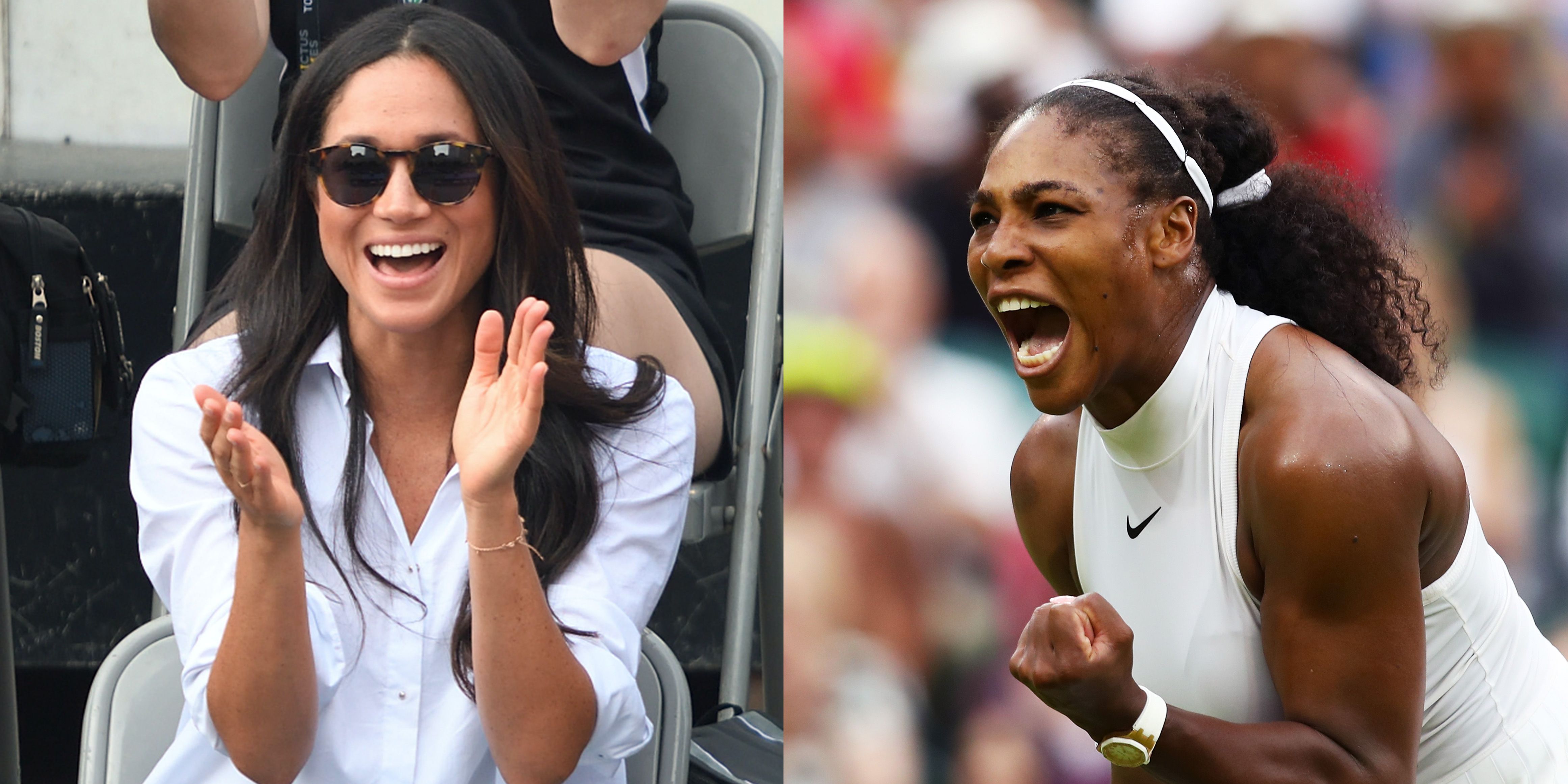Meghan Markle Rumored to Attend Wimbledon to See Close Friend Serena Williams Play Tennis