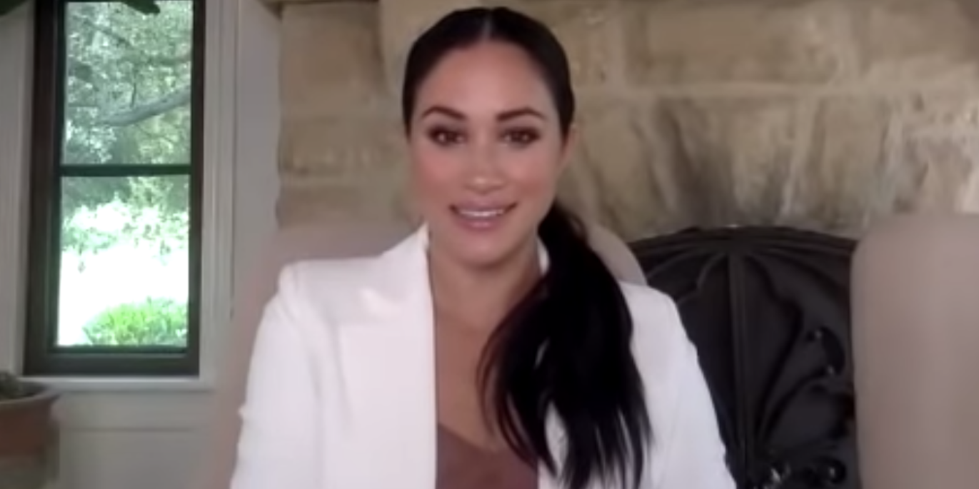 Meghan Markle Joins Video Call with Smart Works on Smart Set Anniversary