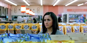 Supermarket, Grocery store, Product, Yellow, Convenience food, Junk food, Convenience store, Customer, Retail, Shopkeeper, 