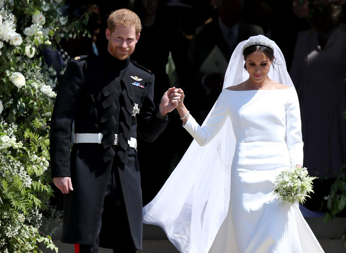 Emilia Wickstead called out for 'swiping' inspiration from others after  Meghan Markle wedding dress