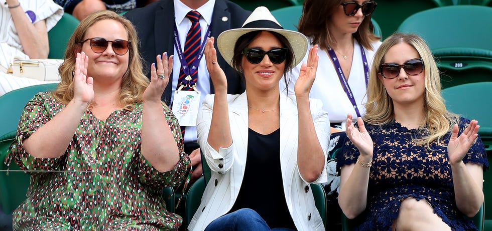 Meghan Markle en Wimbledon.