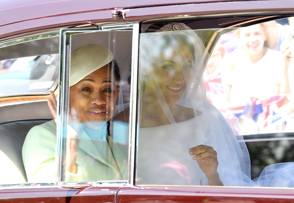 Meghan Markle Arrives At Windsor Castle Ahead Of Her Wedding To Prince Harry