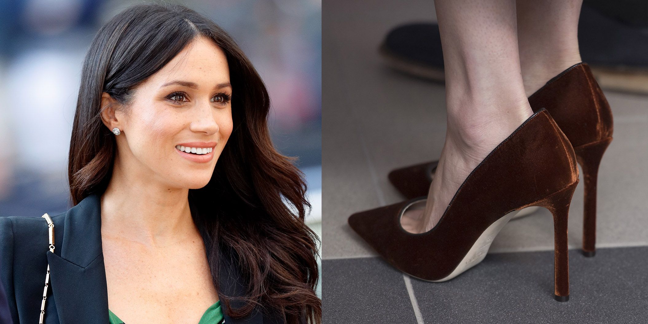Meghan Markle Wears Shoes That Are Too Big for Her - Duchess of Sussex Footwear  Big Feet