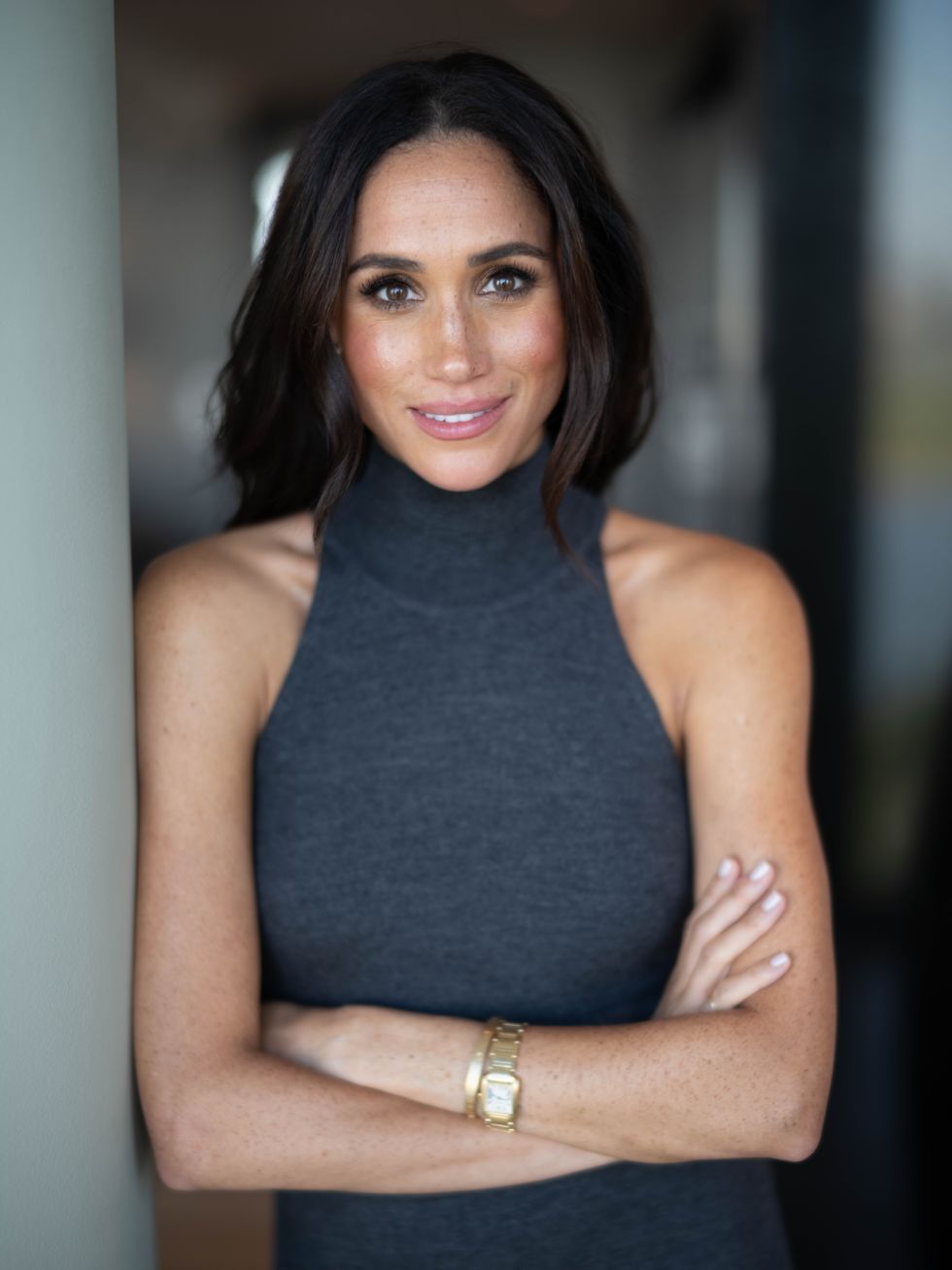 Meghan Markle Wears White Tank Top for New Spotify Podcast Cover