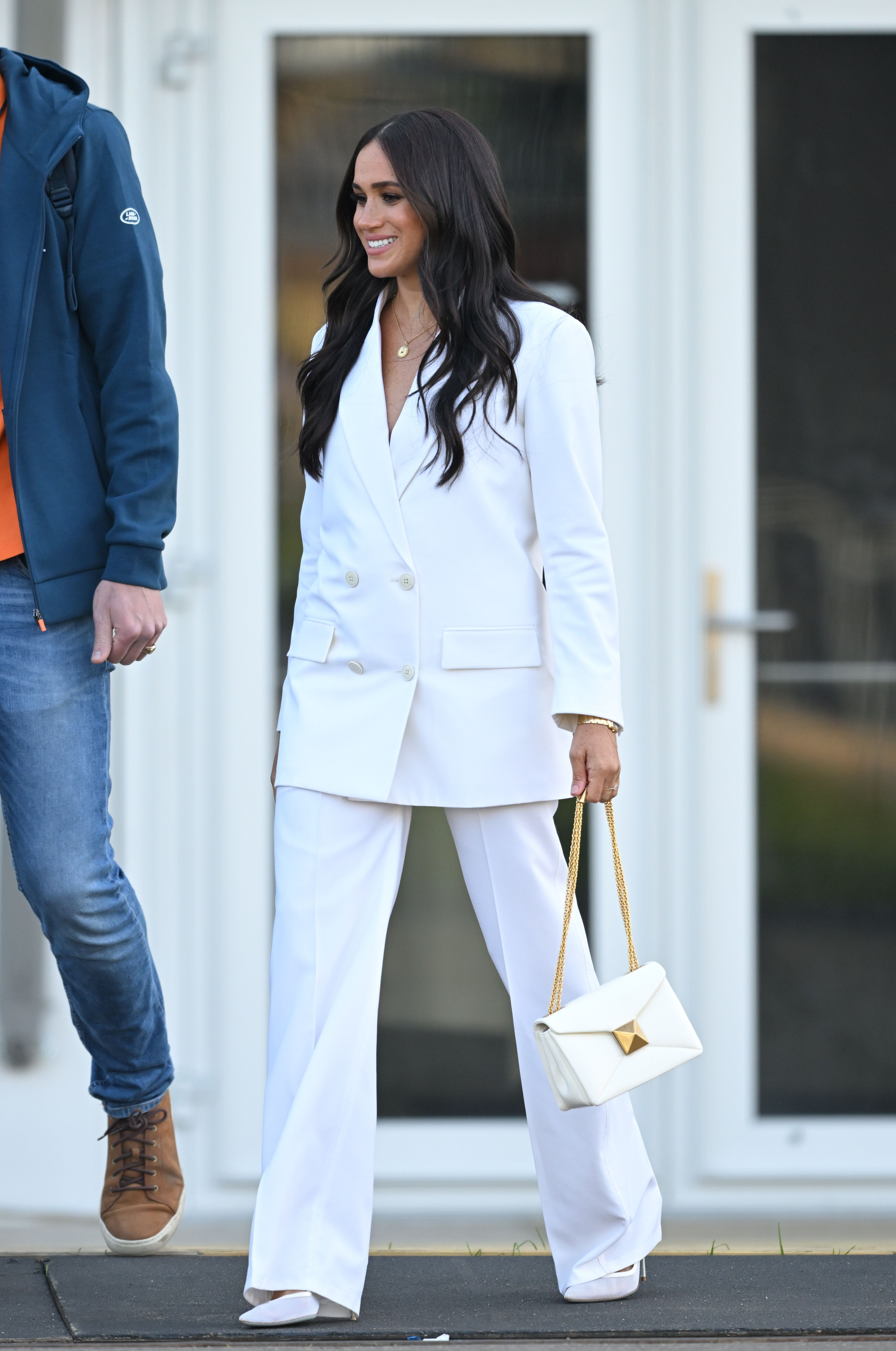 Tapata Straight Dress Pants, This $45 Blazer Is a Perfect Dupe of Meghan  Markle's Invictus Games Jacket