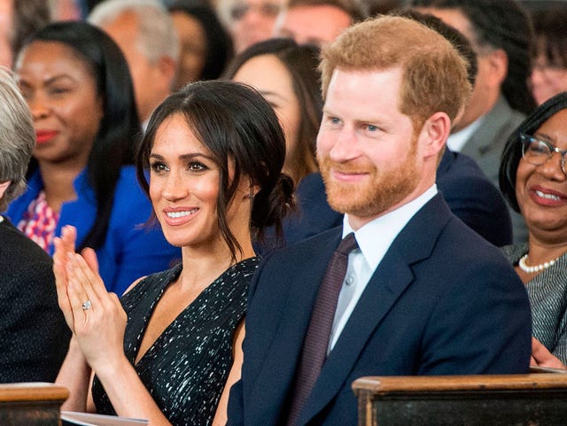 Enrique de Inglaterra y Meghan Markle