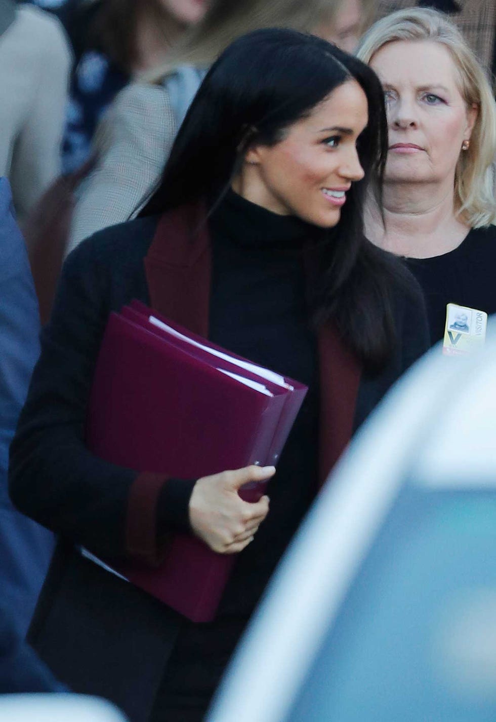 Meghan Markle embarazada aterriza en Sidney, Australia