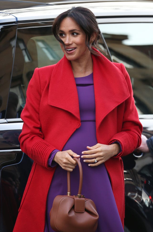 Meghan Markle y su look de embarazada más colorido