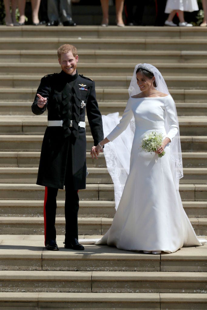 Prince Harry Meghan Markle Wedding PDA - Harry and Meghan Hold Hands at ...