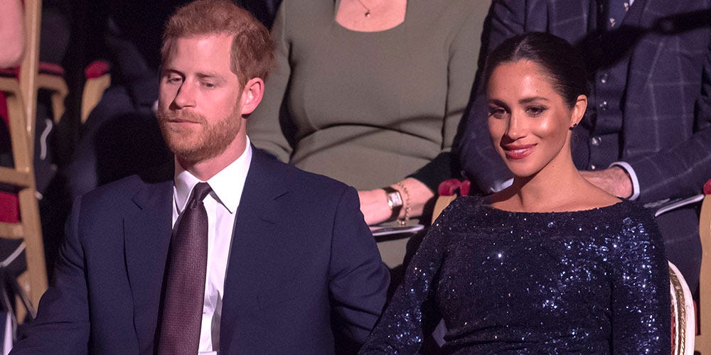 Meghan Markle wore a sequin dress to watch Cirque du Soleil with Prince ...