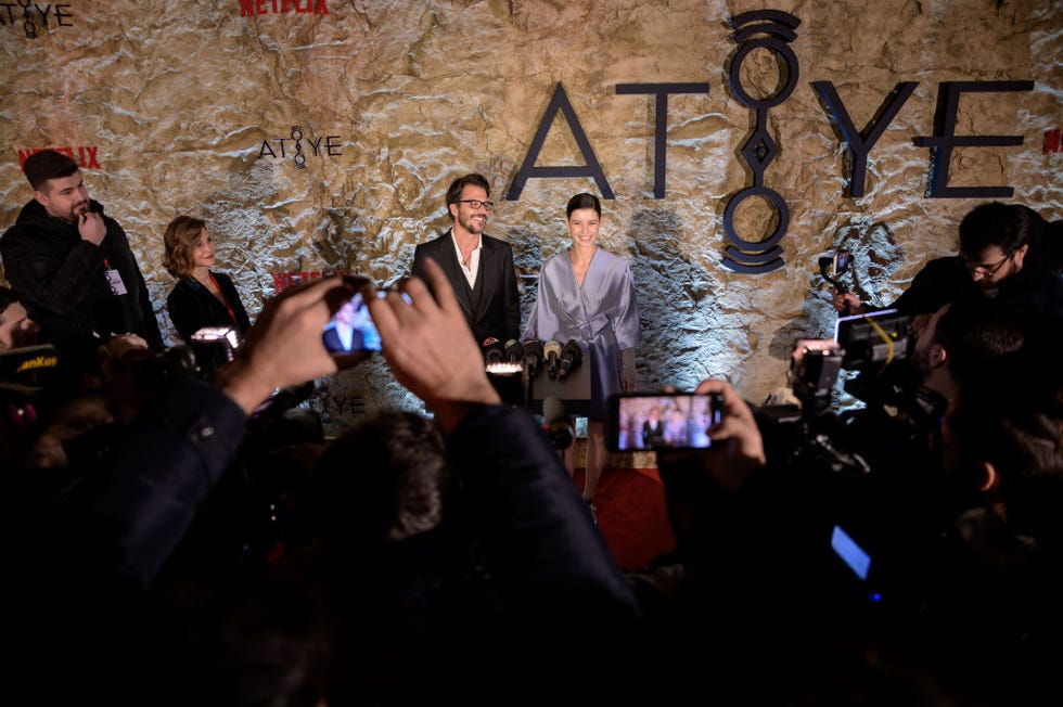 'Atiye' Netflix Premiere In Istanbul beren saat