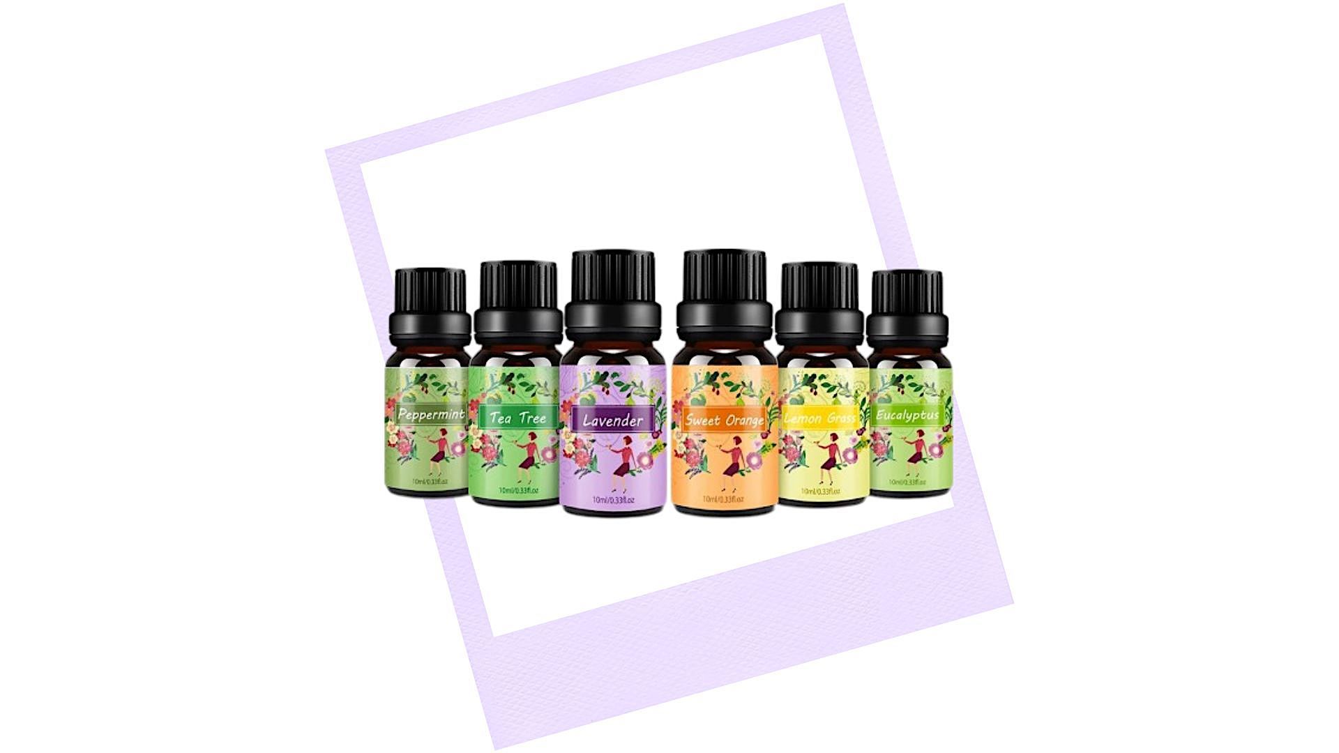 Difusores de aromaterapia para aceites esenciales para habitación grande,  difusor de aromas para aceites esenciales con luz, difusor de aroma sin
