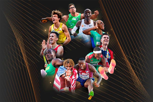 los 10 candidatos a ser el mejor atleta masculino mundial del año 2022