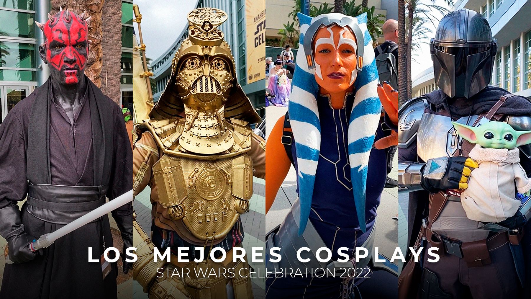 Estado asesino materno Star Wars Celebration 2022: Los mejores cosplays y disfraces