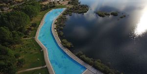 imagen de una de las mejores piscinas naturales cerca de madrid