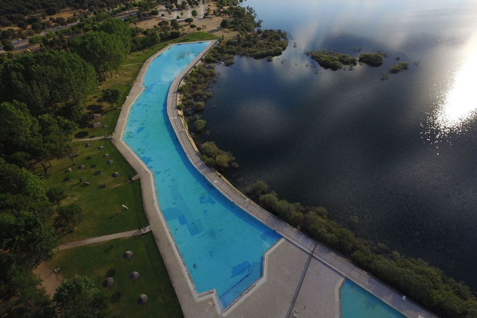 imagen de una de las mejores piscinas naturales cerca de madrid