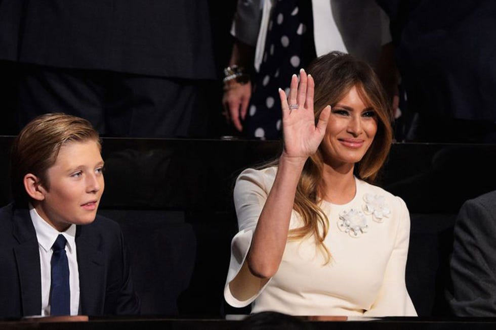 Things You Didn't Know About Melania Trump as a Mom - Melania Trump's ...