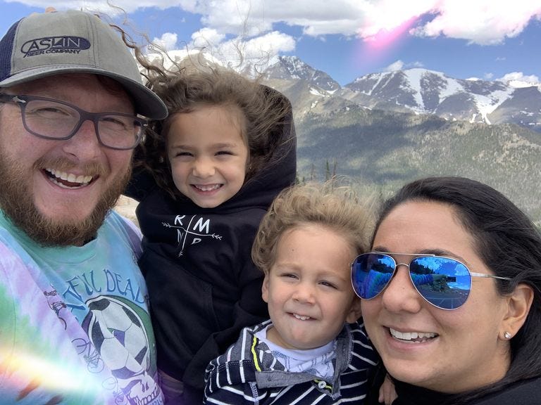 melissa and her family