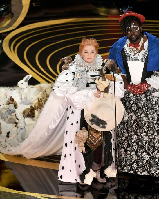 Why Melissa McCarthy Had Bunnies at the Oscars - The Favourite