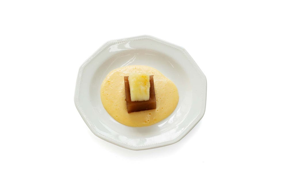 melón con gelatina de oporto