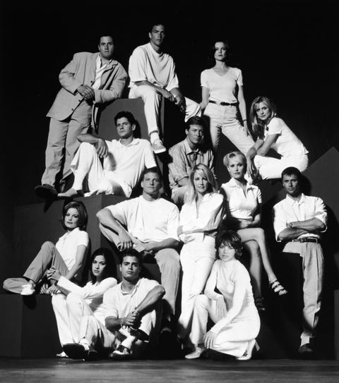 the cast of melrose place