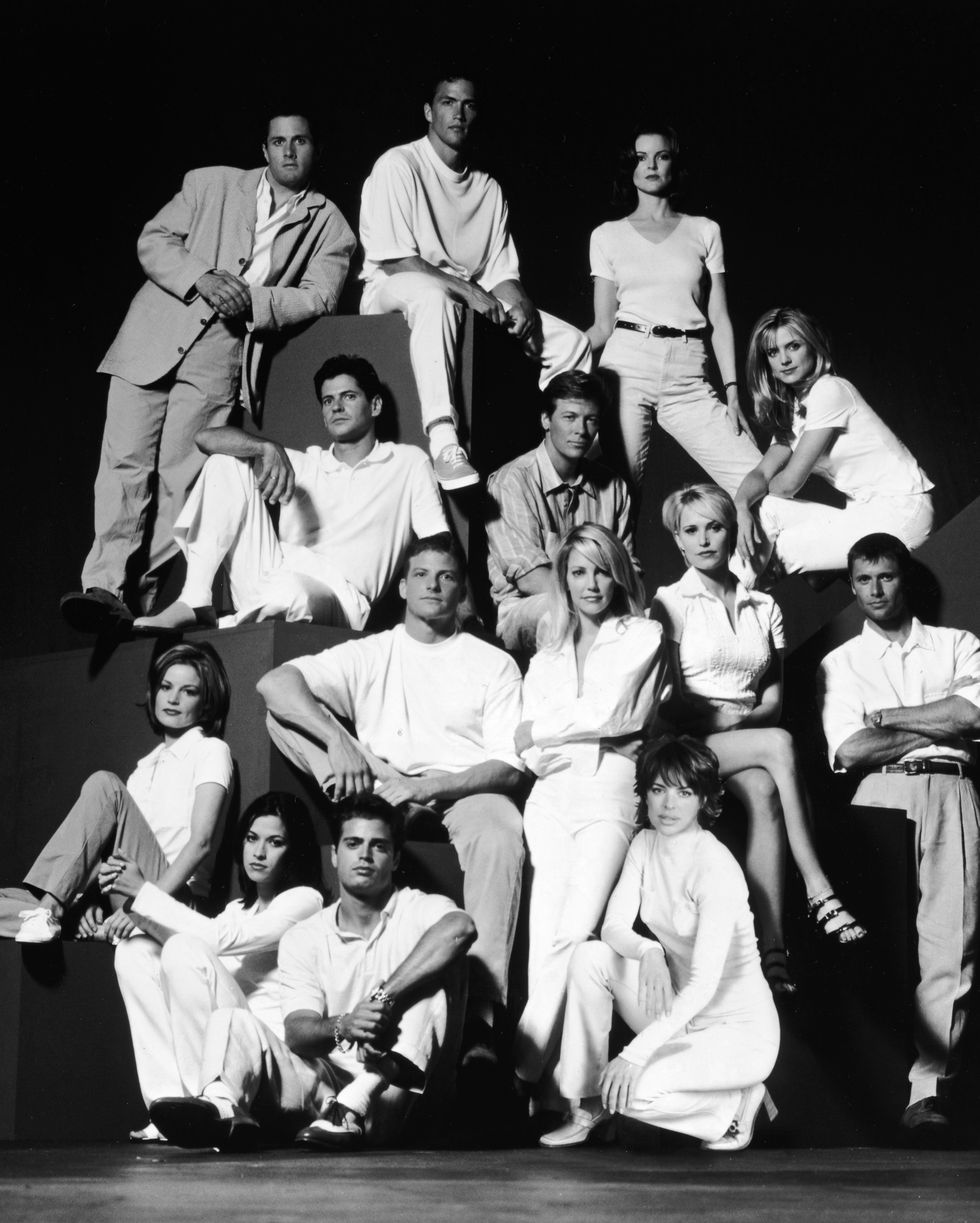 the cast of melrose place