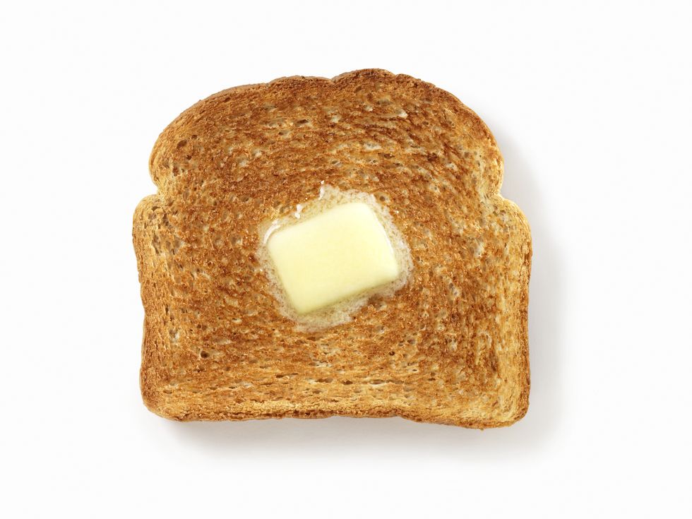 Melting Butter on Whole Wheat Toast