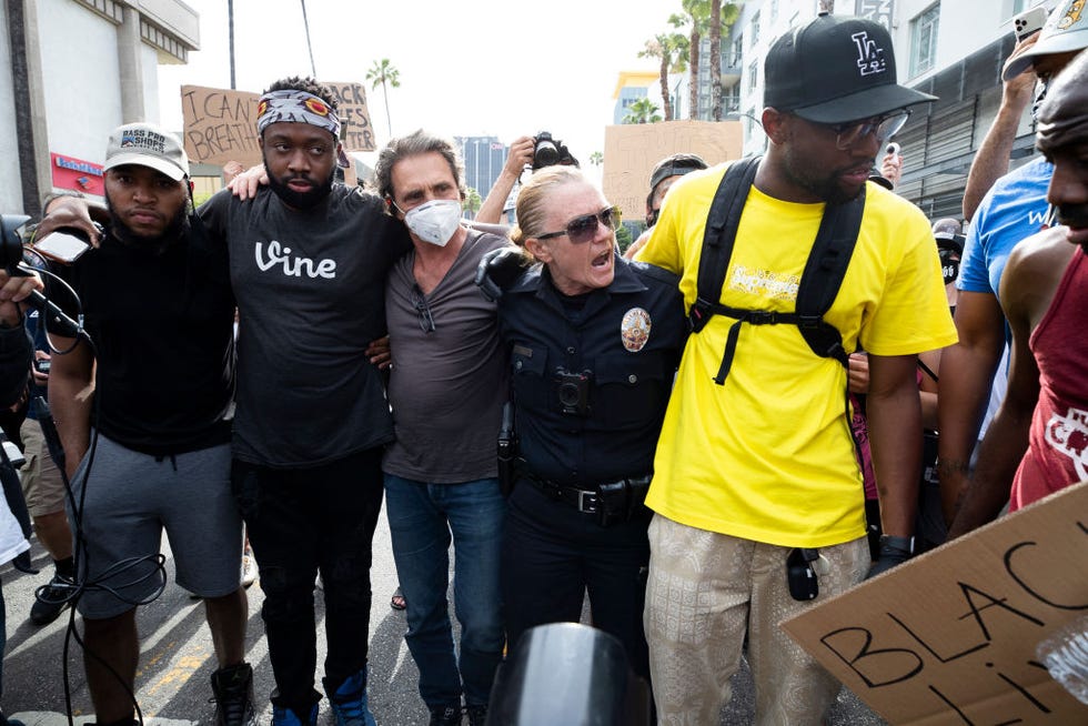 national guard called in as protests and unrest erupt across los angeles causing widespread damage