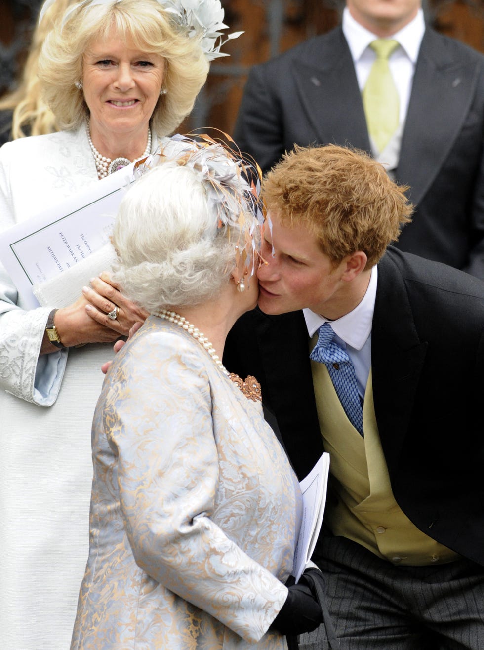 queen elizabeth and prince harry