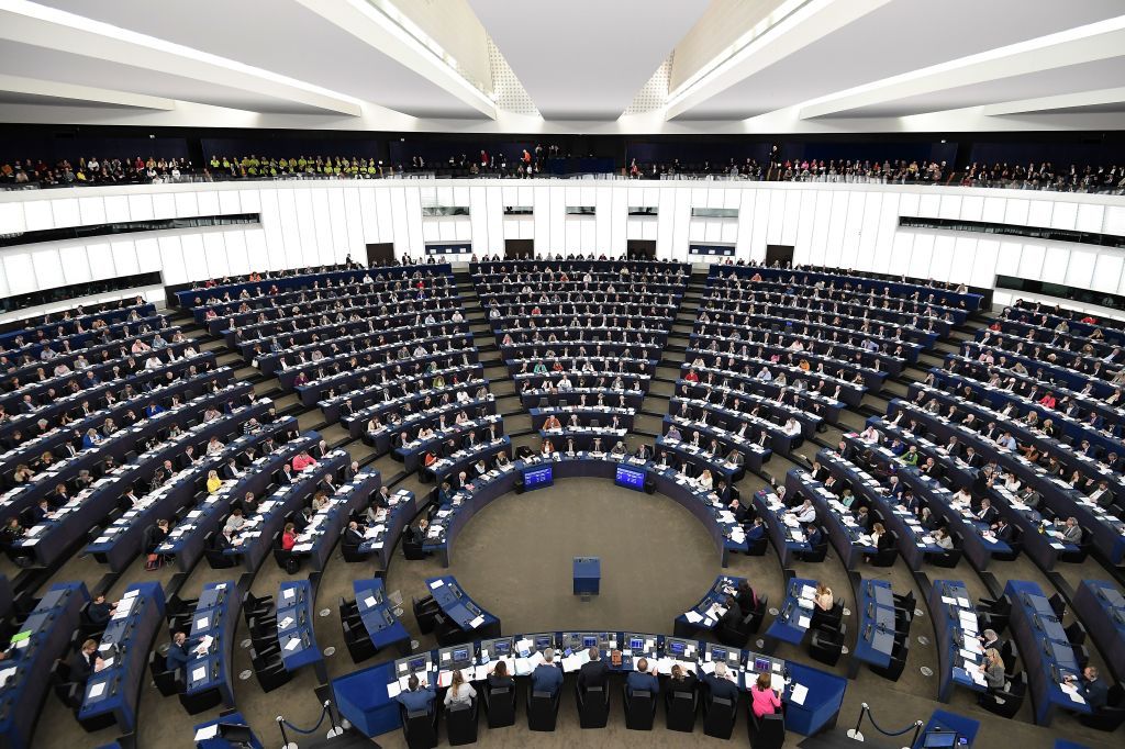 European Union Bans Single Use Plastic By 2021   Members Of European Parliament Vote During A Plenary News Photo 1052895350 1540457118 