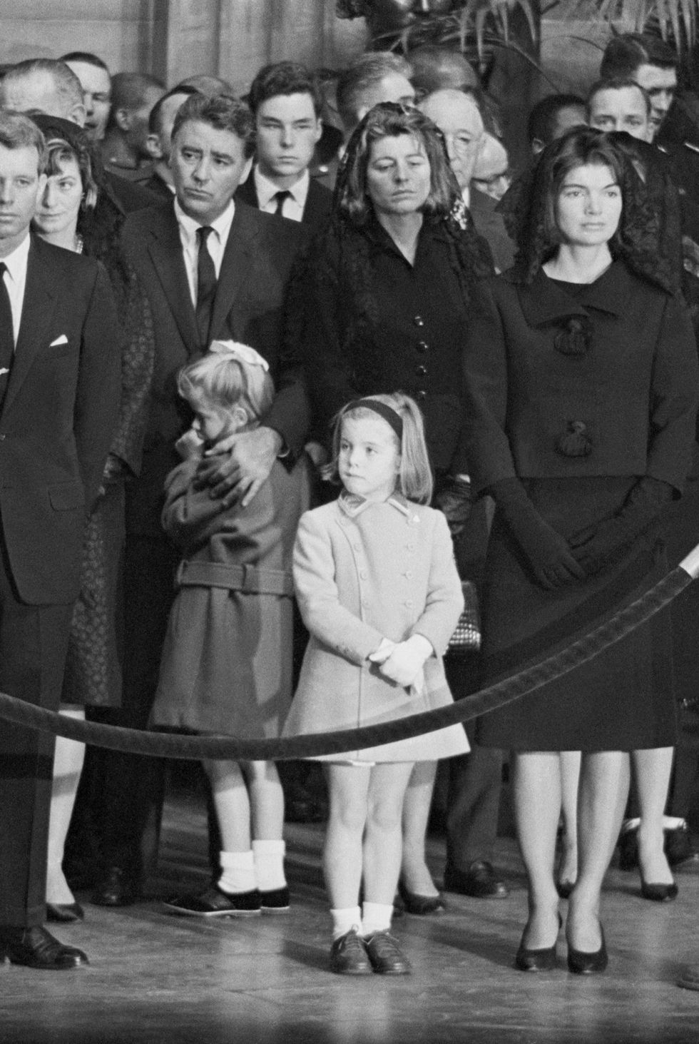 kennedy family at president's funeral