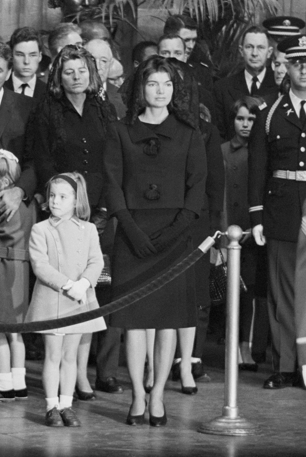 kennedy family at president's funeral
