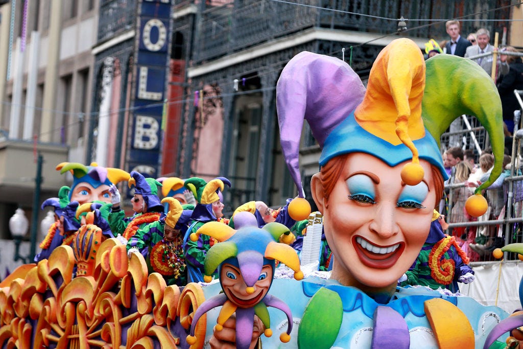Festival holidays - New Orleans Holds Annual Mardi Gras Celebration
