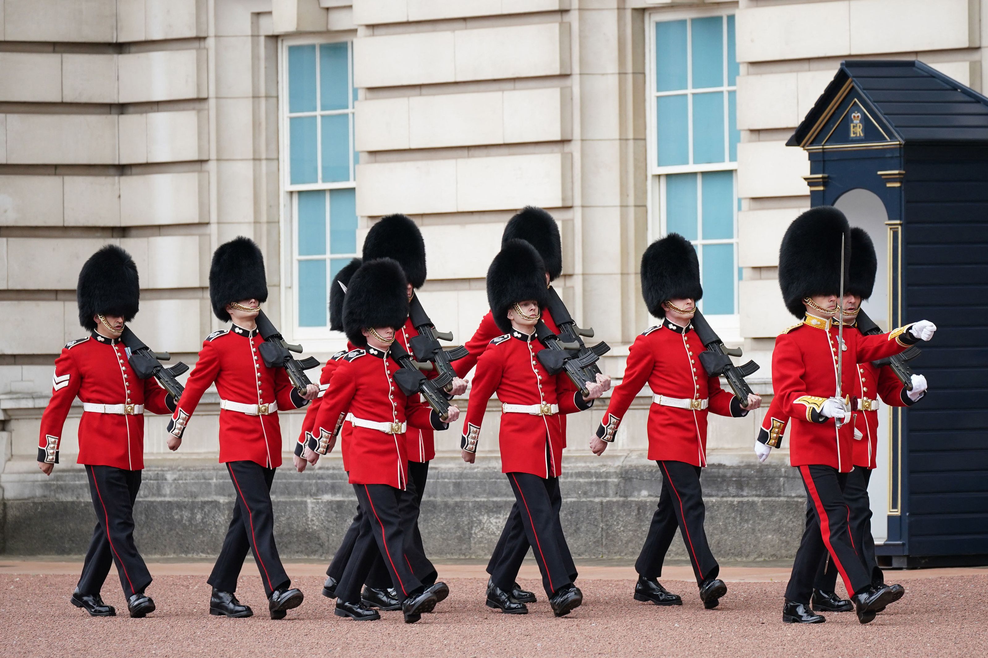 The Changing of the Guard Ceremony Returns to Buckingham Palace in 2021