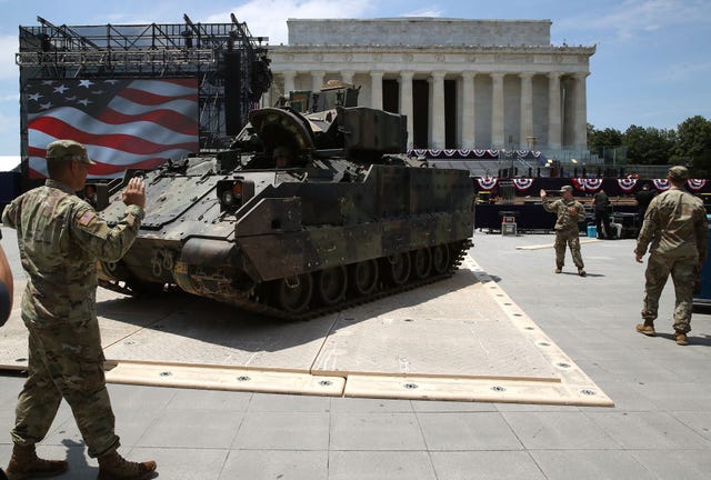 fourth of july president trump