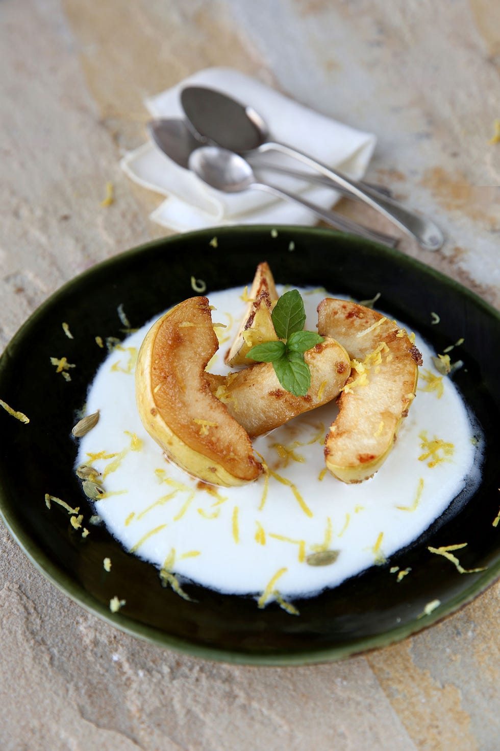 membrillos con leche